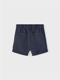 NAME IT Hør Shorts Faher Dark Sapphire